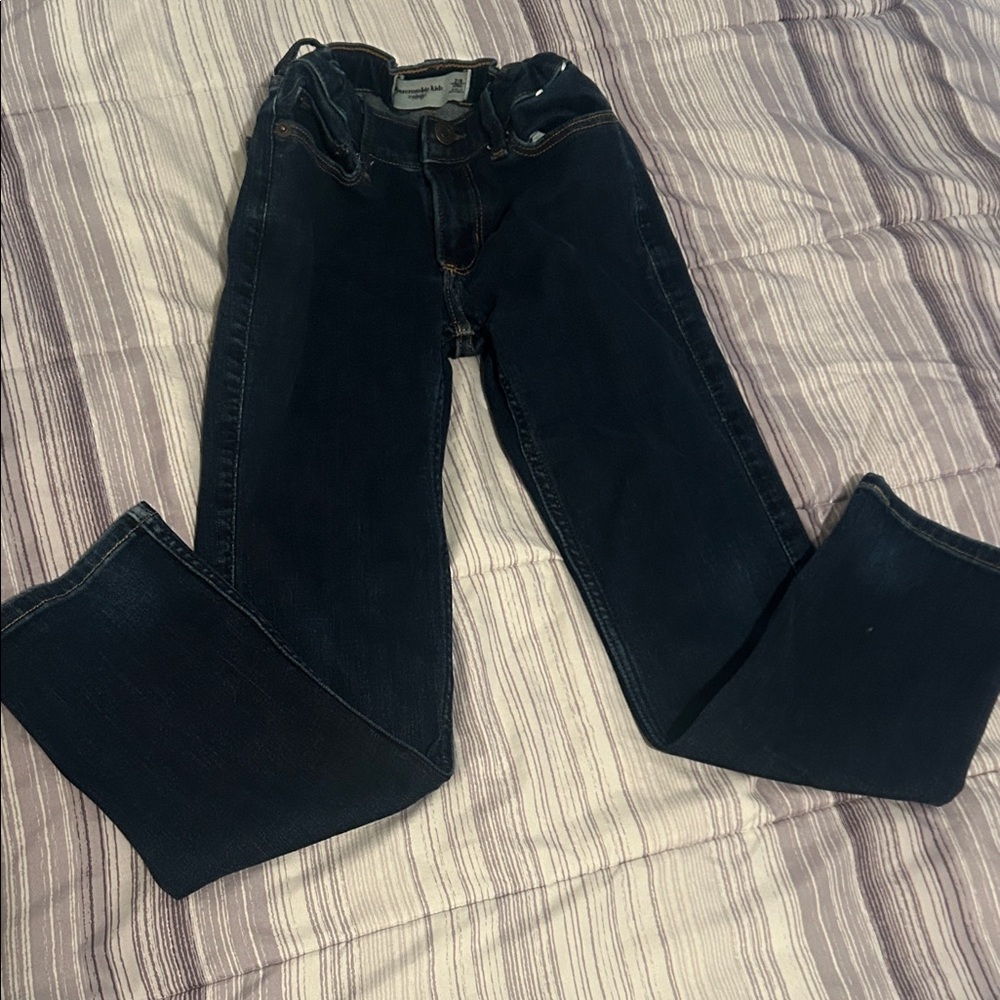 Abercrombie kids Dark Blue Jeans boys size 7/8